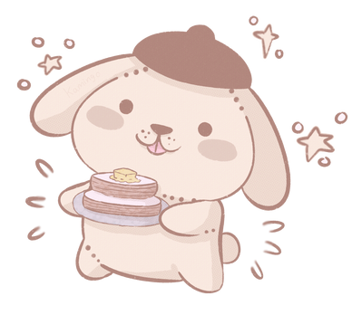 Pompompurin chibi